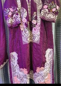 Pakistani Purple Color Suite