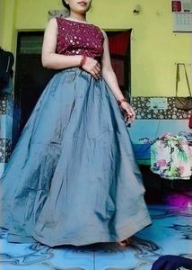 skirt and top