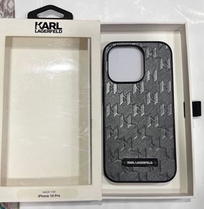 Karl Lagerfeld Top Notch Iphone 14 Pro Case