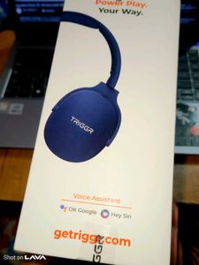 Triggr Blue Wireless Headphones