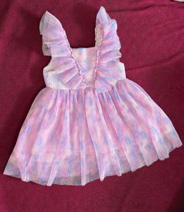 Cute Ruffled Girls Dress