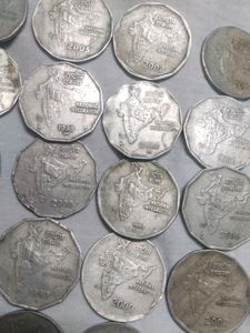 Rare Old 2rupee Coin 100 Pcs