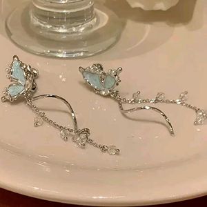 Butterfly Rhinestone Earrings