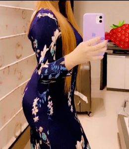 The Blue A Line Dress!