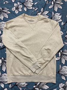Spao New Basic Cream Sweatshirt