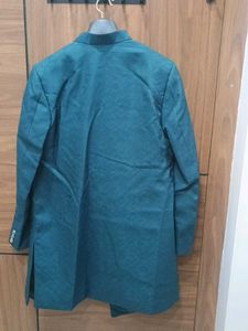 Stylish Teal Sherwani Jacket