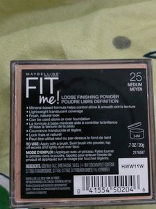 Maybelline Newyork Fit Me | Loose Finishing Powder | POUDRE LIBRE DE FINITION
