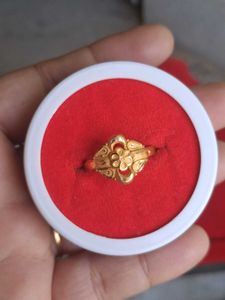 Gold Flower Ring 22crt