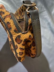 Leopard Print Shoulder Bag