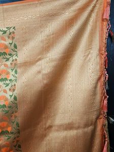 Floral Zari Saree