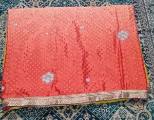 Orange &amp; Yellow Ombre Dupatta