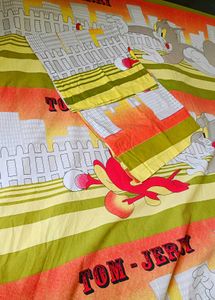 Printed Cartoon Bedsheet