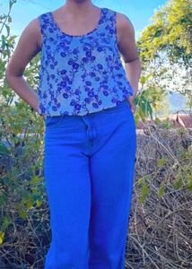 Floral Sleeveless Tank Top