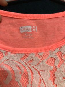Crazy 8 Pink Long Sleeve Top
