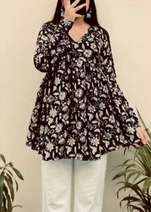 Floral Print Kurti