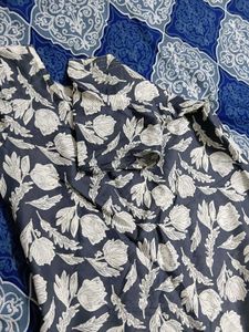 Floral Print Kurta