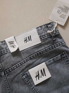 H&amp;M Light Grey Jeans 32 Size