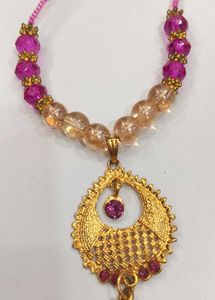 Beaded Statement Necklace