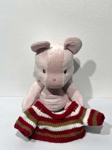 Striped Sweater on Plush Toy