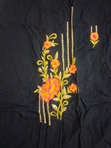 Elegant Embroidered Kurta