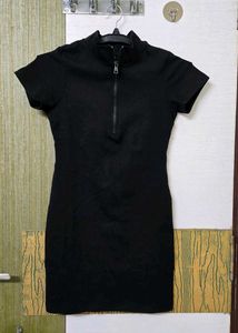 Black Bodycon Mini Dress