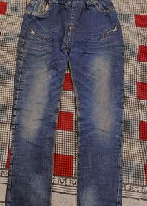 Navy Blue Denim Jeans 👖
