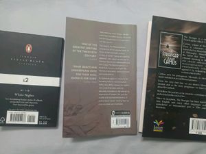 COMBO OF THE STRANGER, METAMORPHOSIS, WHITE NIGHTS
