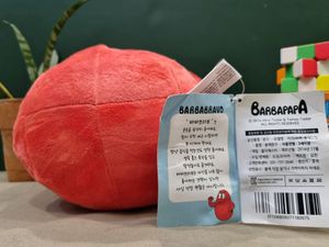 Barbapapa Soft Toy Horse-Radish Red Plushie