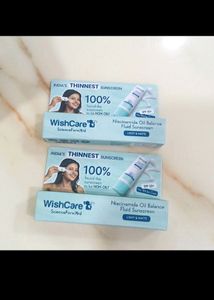 2pc Wishcare Sunscreen
