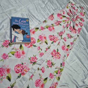 White Floral Bodycon Dress
