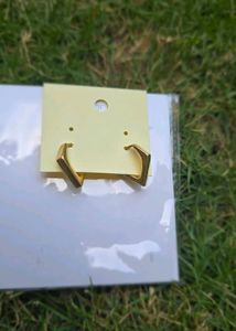 Korean Gold Coated Earrings