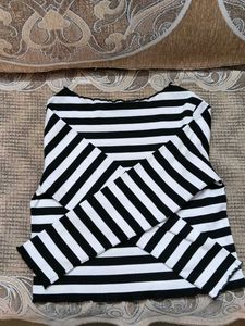 Striped Long Sleeve Top