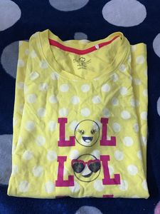 Women Yellow Top