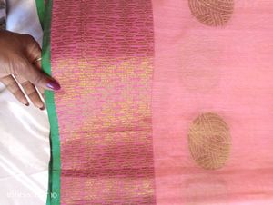 Linen Cotton Silk Saree. Fixed Price