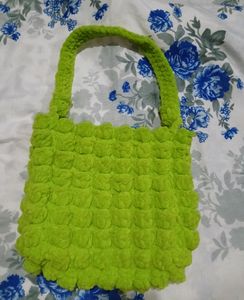 Crochet Puffcorn Bag