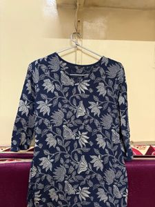 Floral Print Tunic Short Kurti❤️