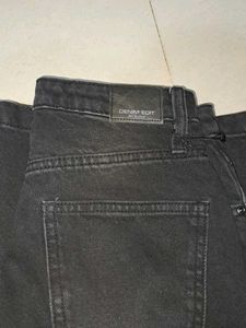 Brand New Austin Wide-Leg Black Jeans