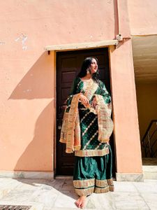 Banarsi Garara 3 Piece Suit