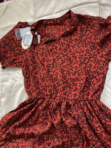 Floral Print Casual Dress