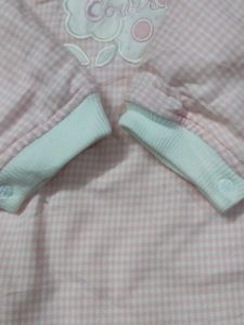 Adorable Pink Baby Pancho