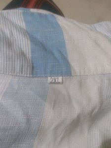 Blue and White Stripped top