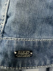 Denim Jacket with Black Sleeves