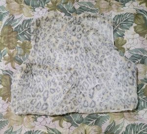 Premium Faux Fur Leopard Vest