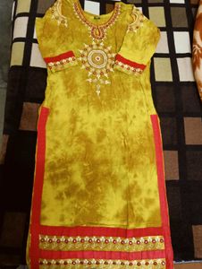 Combo Of Two Kurtis And One Suit Salwar