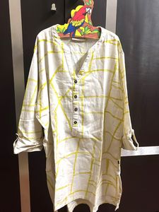 Boho Chic Linen Tunic Top
