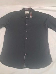 Cotton Black Shirt