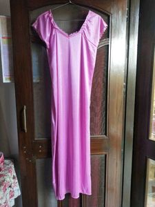 Pink Lace Nightgown