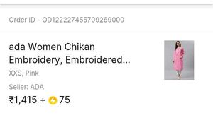 Ada Chikankari Kurti