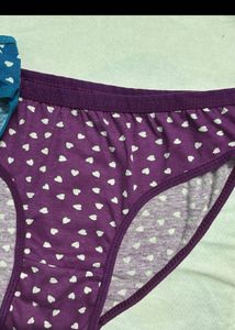 Small heart Printed Panties