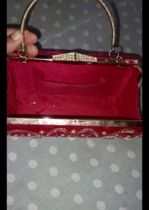 Bridal Clutch Only One Tym.Used